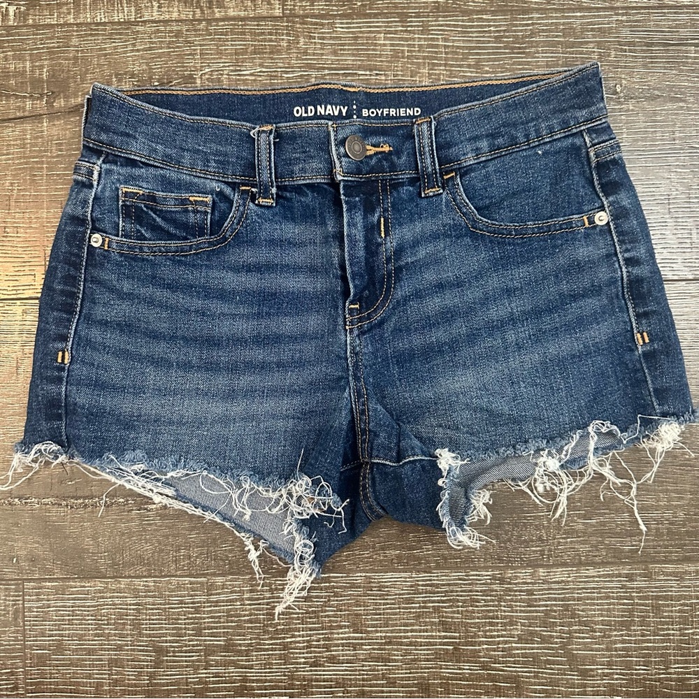Old Navy Women's Distressed Blue Jean Shorts